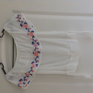 Off-the shoulder blouse